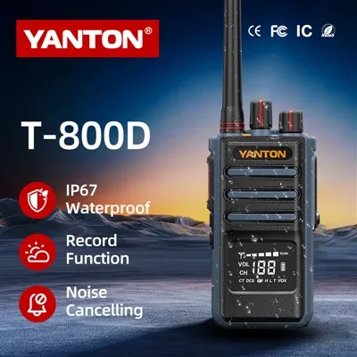 Walkie Talkie Uhf VHF Rádio portátil